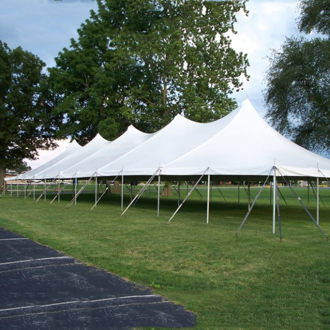 X High Peak Pole Tent Rental Valley Tent Party Rentals