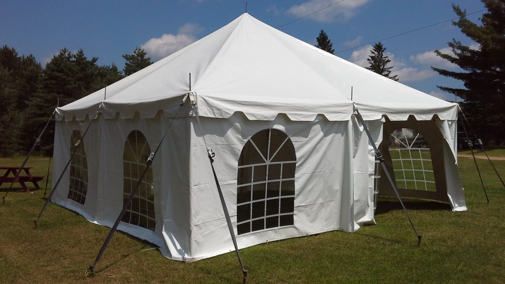 20' X 20' Pole Tent - Valley Tent & Party Rentals