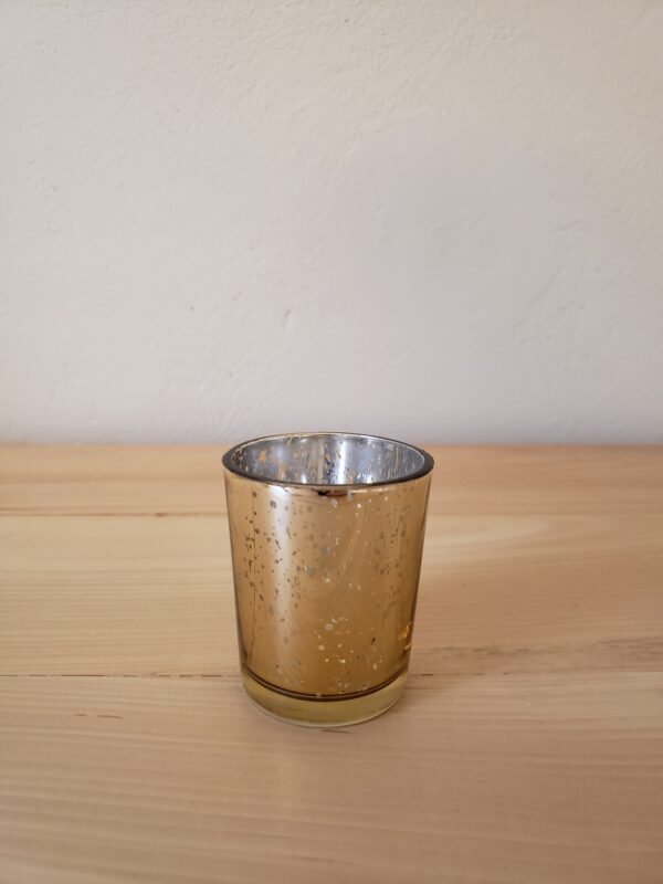 Mercury Gold Tea Light Votive