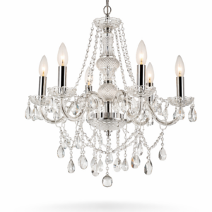 24” Acrylic Chandelier