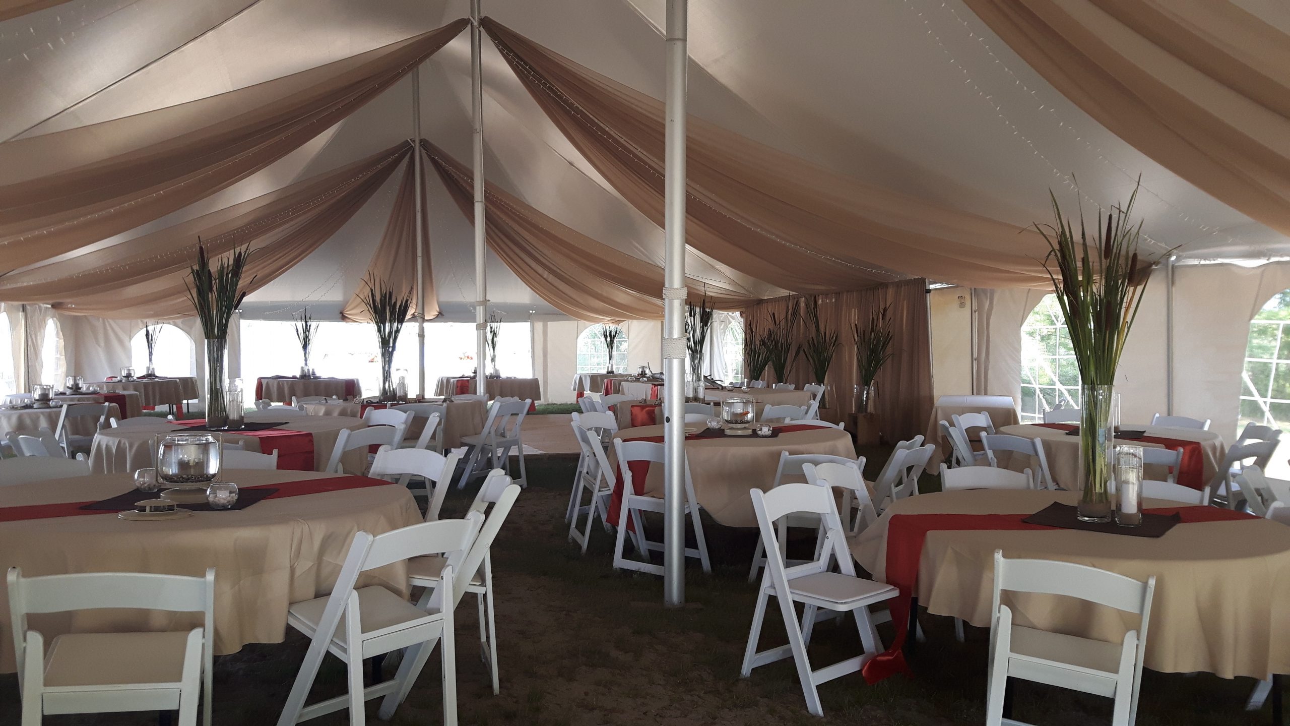 40' x 80' High Peak Pole Tent Valley Tent & Party Rentals