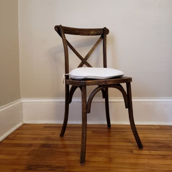 Wood Cross Back Chair