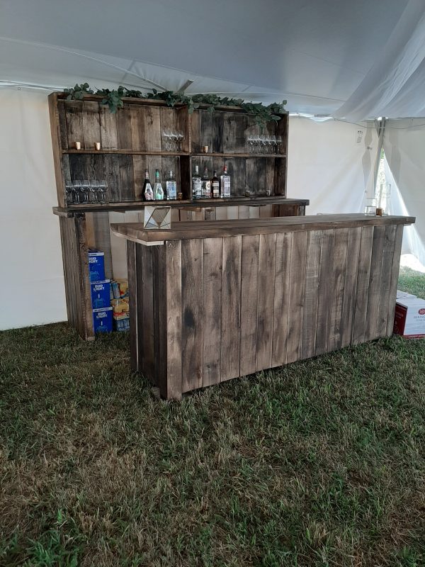 Forest Collection Wood Bar with Backing