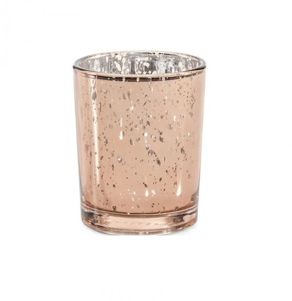 Mercury Rose Gold Tea Light Votive