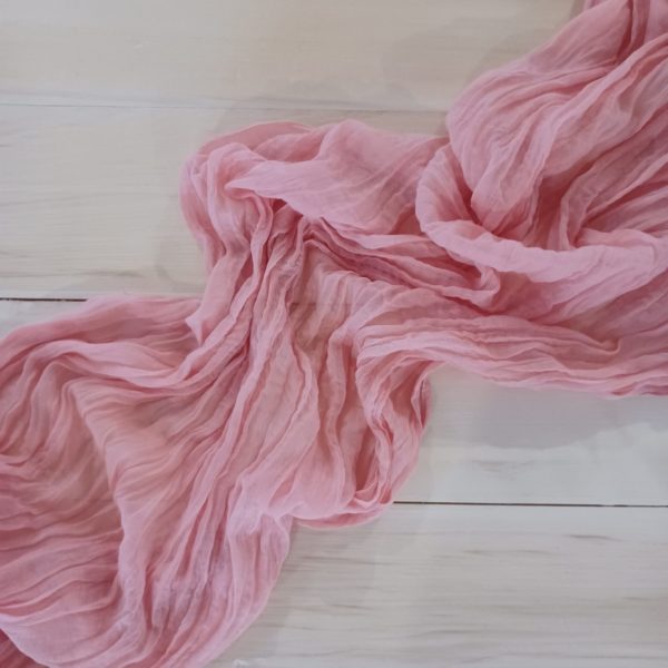 Dusty Rose Gauze Runner