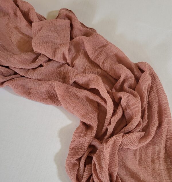 Dusty Rose Gauze Runner