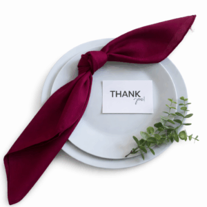 Magenta Polyester Napkin