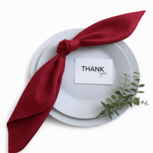 Ruby Polyester Napkin