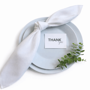 White Polyester Napkin