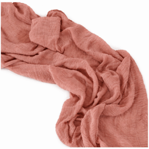 Dusty Rose Gauze Runner