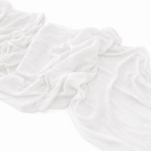 White Gauze Runner