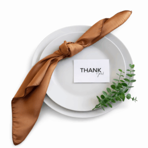 Antique Gold Satin Napkin