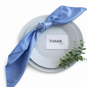 Periwinkle Satin Napkin