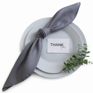 Charcoal Polyester Napkin