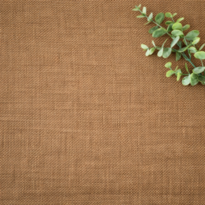 Natural Faux Burlap Linen