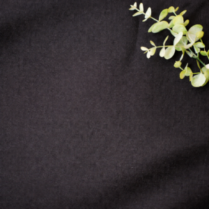 Black Polyester Linen