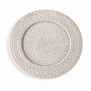 Rattan Charger Plate