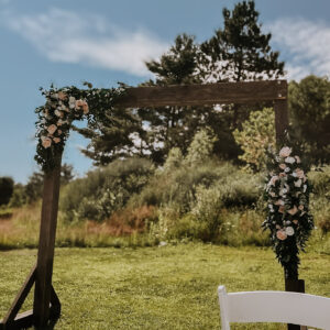 Everly Silk Floral 2 Piece Arbour Arrangement