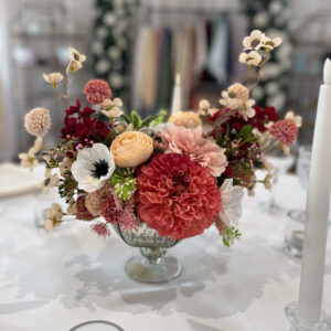 Silk floral arrangement