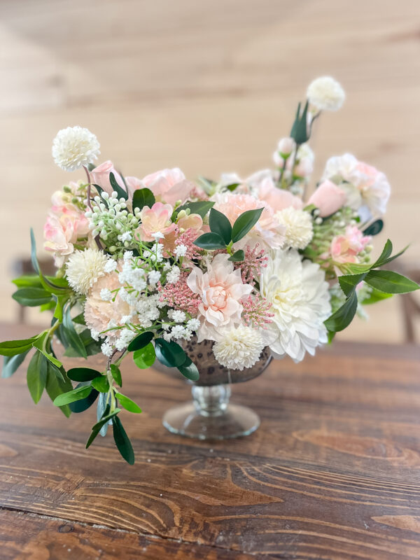 Silk floral arrangement