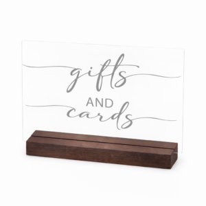 Forest Gift Table Sign