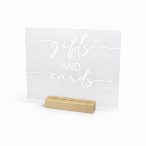 Infinity Gift Table Sign