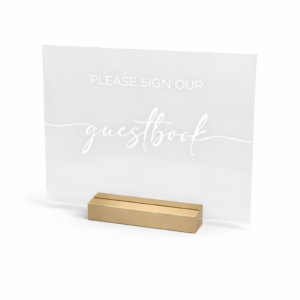 Infinity Guest Book Sign