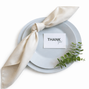 Ivory Polyester Napkin