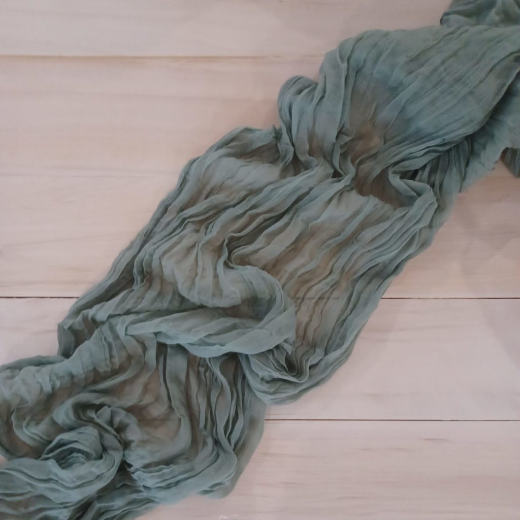 Sage Gauze Runner Valley Tent & Party Rentals