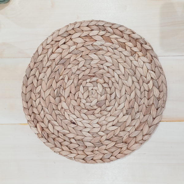 Rattan Placemats, earthy, natural, boho