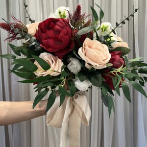 Meredith Silk Floral Bridal Bouquet
