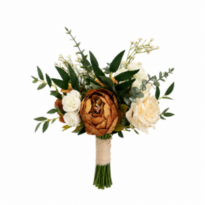 Delilah Silk Floral Bridesaid Bouquet
