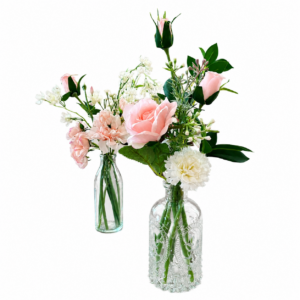 Everly Silk Floral Bud Vase