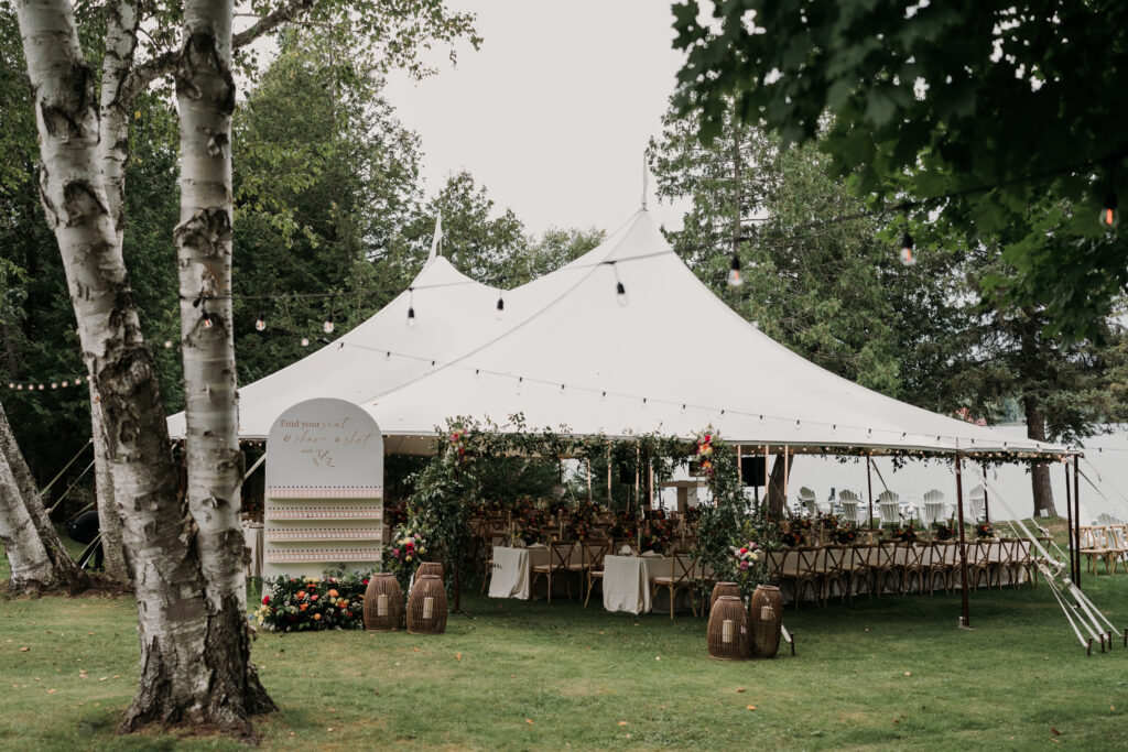 Sailcloth Tent Rentals in the Ottawa Valley