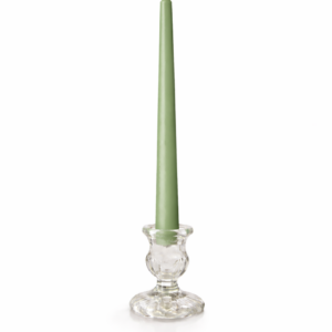 10" Sage Taper Candle.