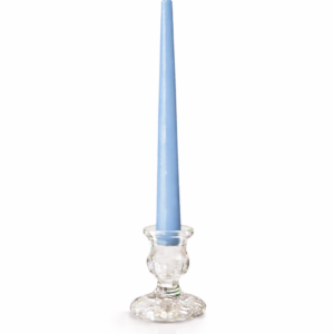10" Periwinkle Taper Candle