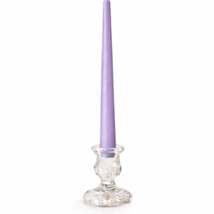 10" Violet Taper Candle