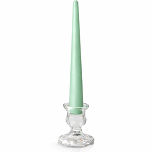 10" Mint Taper Candle