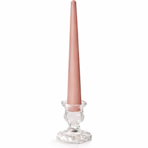 10" Dessert Rose Taper Candle