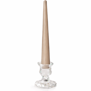 10" Cappuccino Taper Candle