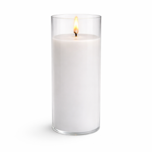 6" Battery Operated Pillar Candle.