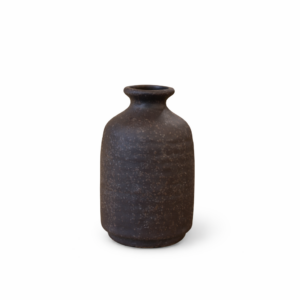 Speckled Espresso Ceramic Bud Vase