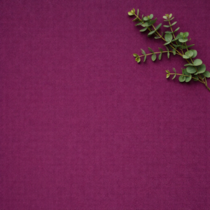 Plum Polyester Linen