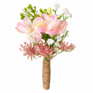 Everly Silk Floral Boutonniere