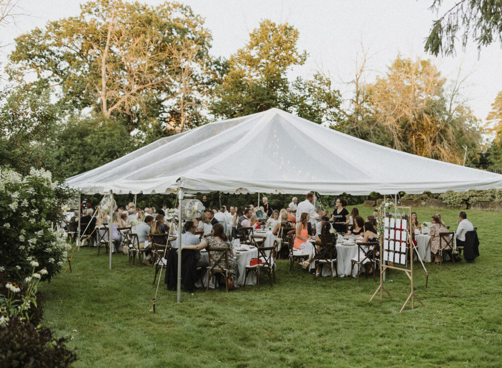 How to Plan a Tent Wedding for Changing Weather