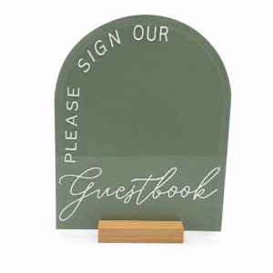 Eucalyptus Guest Book Sign