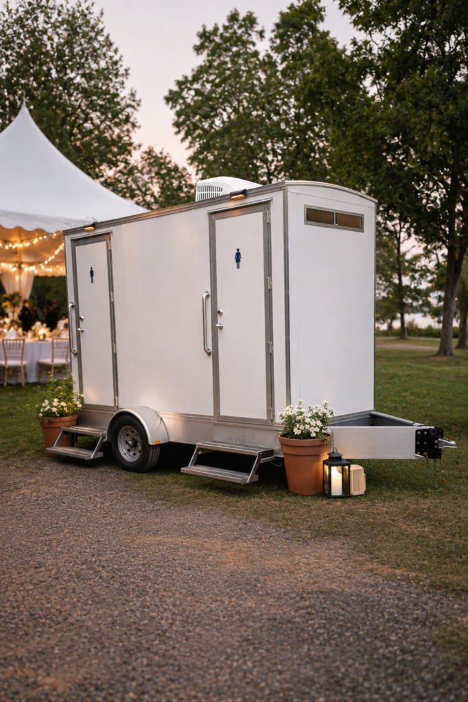 Why a Luxury Washroom Trailer Is the Upgrade Your Outdoor Event Deserves